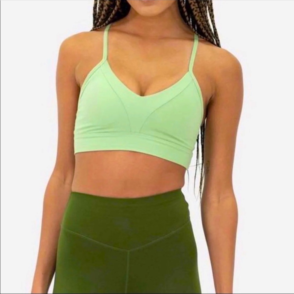 Balance athletica green form bra